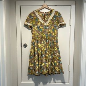 Vintage party dress. Homemade.